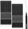 Gelstifte, 18 Stück 0,4 Mm Gelstifte Schwarz, Schulsachen, Fineliner Set, High-End-Serie Stifte, Glatter Gel Kugelschreiber Für Schreiben, Ball Pen, Rollerball Pen, Tagebuch Und Notizen Notizen