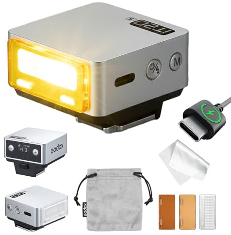 GODOX IT20 S TTL Mini Flash, IT20S Camera Flash with Spreader and Color Filter, Compatible with Sony ZV-E10 a7IV a6400 a6700 a7III a7CII a6000 a7C a6100 ZV-1 a6500 RX10 ZV-E10 II