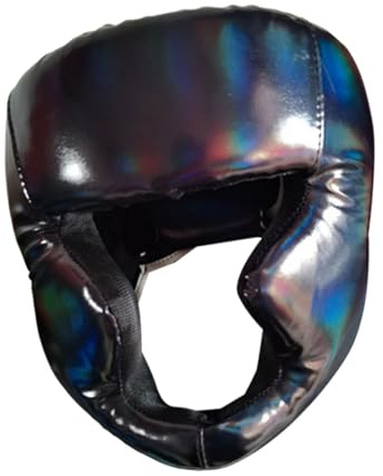 rockible Boxhelm für Erwachsene, vollständiger Kopfschutz für Taekwondo, Muay Thai und Sparring für Damen und Herren – Einheitsgröße 65 cm – PU + Schaumstoff.