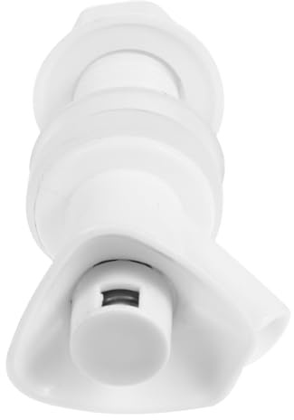 LABRIMP Grifo de Agua de Plástico Blanco para Cubo y Dispensador de Bebidas, Fácil de Limpiar y Resistente a Fugas, Adecuado para Uso al Aire Libre