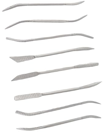 8-teilige Holzfeilen und Raspeln, 20,3 cm, doppelseitige Raspelfeile, Holzfeilen-Set, legierter Stahl zum Schnitzen, Holzbearbeitung, Polieren, Holzbearbeitung, Formen, Basteln,