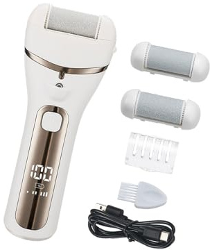 2. Dispositivo professionale per pedicure, con 3 modalità di rimozione rapida della pelle morta, impugnatura ergonomica, ricaricabile tramite USB, per piedi lisci, velocità regolabile per rimuovere