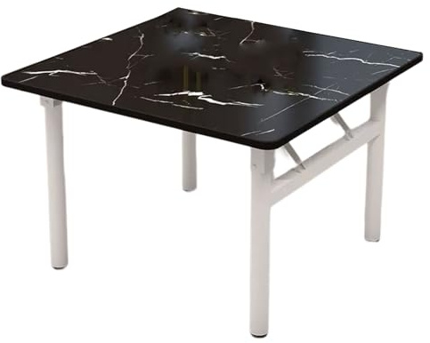 Mesa de comedor plegable, mesa plegable al aire libre mesa plegable de tablero artificial, mesa plegable gratuita de instalación, mesa plegable de cocina multifuncional para comedor, habitación,