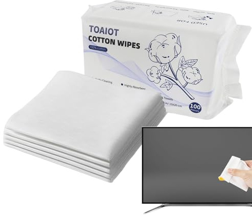 Printer Wipes - 3D Printer Cleaning Wipes | Lint Cotton Wipês, Anti Wear 3D ŕ Accessories, Harmless Ćleaning Tool for Glass, Electronics, Screens, Metal, Dust Removal and Cleaning Tools