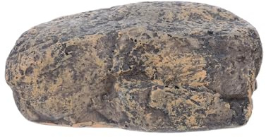 HONITANO Caja para Llaves Oculta en Piedra Artificial de Resina Aspecto Natural, Almacenamiento Seguro para Jardín y Acceso Conveniente