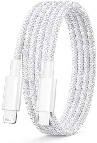 Cable iPhone Carga Rapida 1M [MFi Certificado] Cable Cargador iphone Tipo C