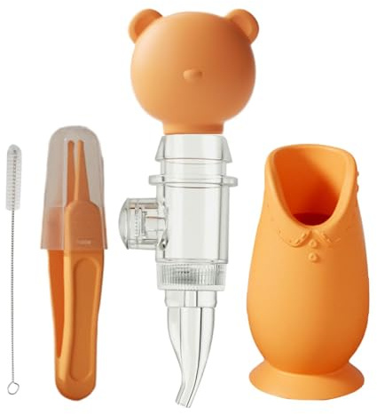 Aspirador Nasal | Manual Portátil Fácil de Usar | Aspirador de Mocos de para Niños | Para Hogar Uso Diario Viaje Noche Exterior Congestión Resfriados Mocos