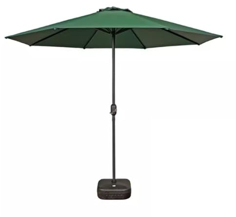 XYNSNDB Sombrilla para Patio Sombrilla De Mercado Paraguas De 8.8 Pies para Exteriores con Base De Inyección De Agua De 22 L Paraguas De Patio Manivela 8 Varillas Sombrilla De Playa para Jardín Patio