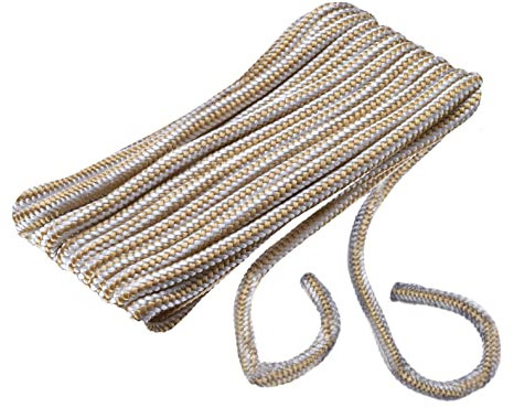 SEACHOICE Unisex-Erwachsene 41891 Bootsfender, Gold/Weiß, 1/4 x 6'