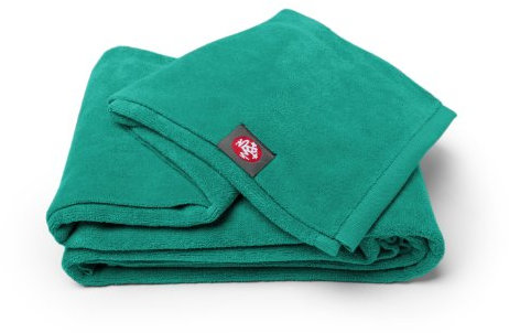 Manduka eQua Hot Yoga Matte Handtuch, marineblau