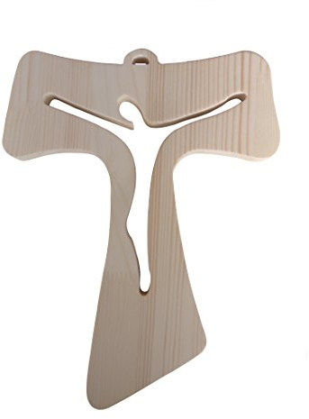Croce Tau in Legno cm 30