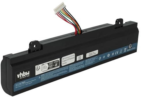 vhbw Akku kompatibel mit Acer Aspire V5-591G EDG | V5-591G-777P, V5-591G-76R6, V5-591G-75YC Notebook (4400 mAh, 11,1 V, Li-Ion)