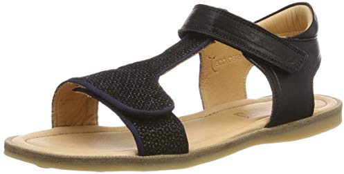 Bisgaard flicka 70248.119 T-spangen sandaler, Svart Black 205-32 EU