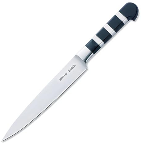 F. DICK stekkniv 1905 (bladlängd 12 cm, biffbestick, universalkniv, köttkniv, BBQ kniv, hårdhet 56°) 81902122