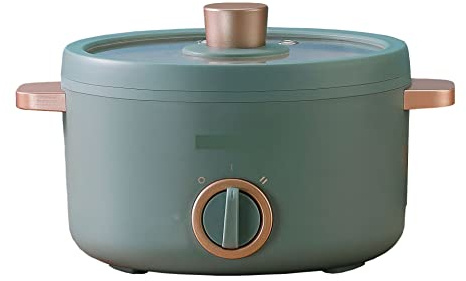CHDWEY Olla de Sopa Cocina multieléctrica para el hogar, sartén eléctrica Antiadherente, Mini Olla Caliente para electrodomésticos de Cocina para Dormitorio doméstico