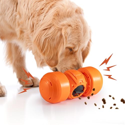 Youyijia Interactive Dog Toys Improve IQ Rolling Dog Treat Dispenser Slow Feeder Reduce Boredom for Medium Large Dogs