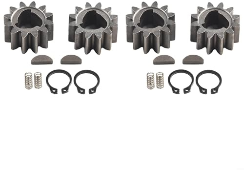 MeevrgR Il kit di parti della ruota motrice include ingranaggi, molle di compressione e chiavi di trasmissione per una facile installazione in varie impostazioni (2 set)