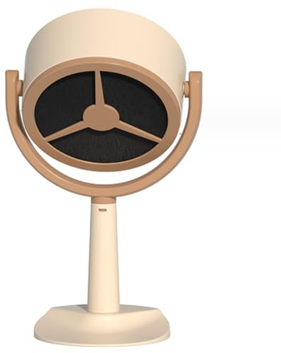 FHRKA Campana extractora de sobremesa, Mini Campana extractora portátil, Volumen de Aire de Escape 10 m/min, 2 Marchas Ajustables Potencia eólica