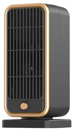 500w Portable Ceramic Space Heater Fast Heating Energy Efficient Silent Suitable For Office And Home Energy Silent