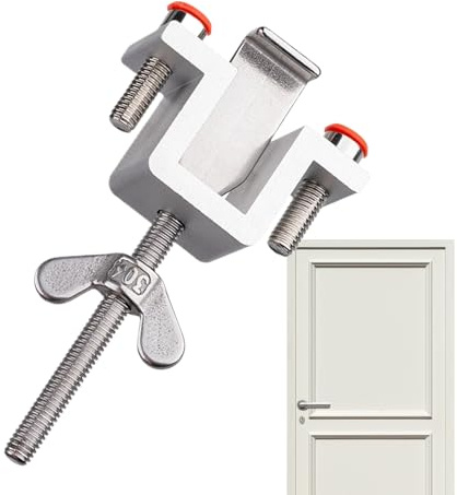 Arroopu Cerradura de puerta portátil | Tope de puerta del hogar, dispositivo antirrobo portátil resistente para apartamento, hogar, hotel, viajes, dormitorio, garaje interior