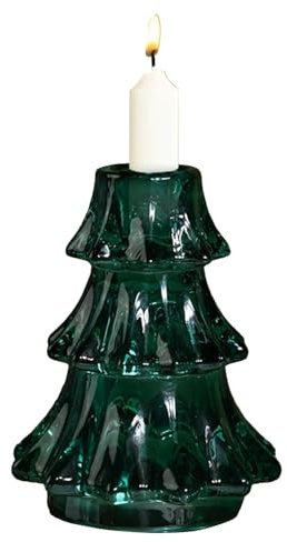 Kixolazr Portavelas con Diseño de Árbol de Navidad,Decoración Del Hogar Vintage De Para Festivales | Portavelas Para Árbol De Navidad - Para Bodas, Festivales, Reuniones, Repisa De Chimenea, Chimenea,