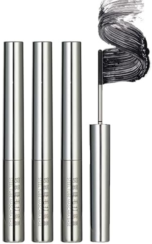 Ironeye Mascara, Iron Eye Mascara, 3D Curling Eyelash Iron, Bristle-Free Metal Eyelash Brush, Natürliche, verlängernde und pflegende, Wasserdicht & langanhaltend (3PCS)