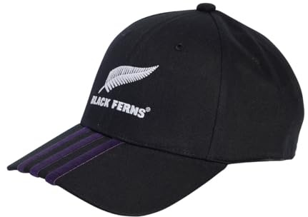 adidas Black Ferns 3 Stripes Cap