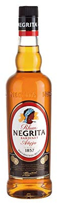 RON AÑEJO NEGRITA 70CL (6 BOTELLAS)