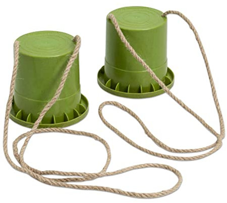 Betzold Laufstelzen aus treeNside-Material - Topfstelzen Becherstelzen Kinder Balance