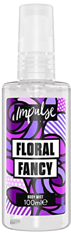 Impulse Floral Fancy - Déodorant en spray 100 % plastique PCR pour un parfum unique et frais - 6 x 100 ml