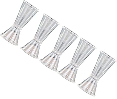 PRETYZOOM 5St bar zubehör barzubehör bar accessories alkohol zubehör Ounce Messbecher Weinkrug Schnapsglas-Messbecher Küchenschuss-Messgerät Bar-Jigger mit Werkzeug Ausrüstung