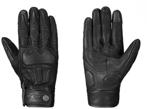 IRYZE Sporthandschuhe Motorrad-Reithandschuhe, Motorrad-Touchscreen, Verschleißfeste, Bequeme Handschuhe Handschuhe Motocross (Color : Black, Size : XXL)