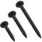 FOMGIIN Vis Placo à Fixation Rapide M3.5 x 40 mm, 100 Pièces Vis Noires Pour Cloisons Sèches, Vis Phosphatées Pour Plaque de Plâtre Sur Profilé en Acier Pour Cloisons Sèches, Tête en Trompette