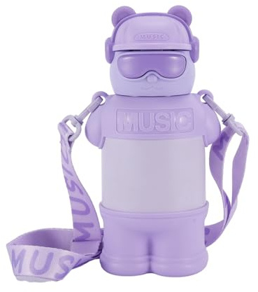 Thermos per bambini (480 ml, orso musicale)