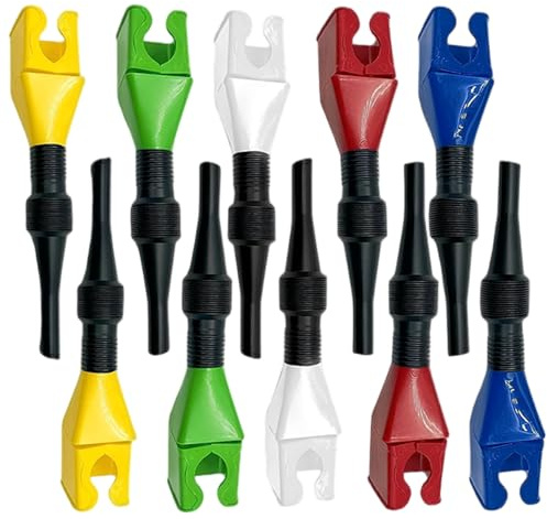 Embudo de aceite Flexible de 10 uds con clip embudo de coche manos libres para cambio de aceite Kit de embudos de refr