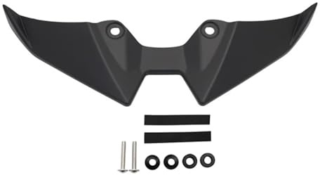 Spoiler Moto Per Per Z900 Z900SE 2025 + Moto Ruota Anteriore Parafango Becco Naso Cono Estensione Extender Cowl Spoiler Copertura(Nero)