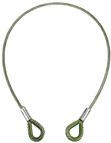 Anschlagseil / Steel 1T WLL 10mm x 2m mit Kausche