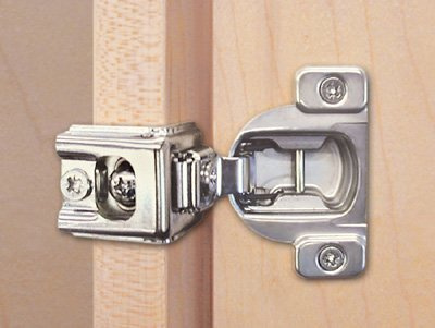 Blum 110 Degrees Compact 39c Series 1 3/8 Overlay Screw-On One Piece Design Cabinet Hinge by Blum