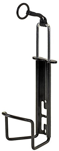 M-Wave Trinkflaschenhalter, Länge verstellbar, passend für bis zu 1,5 l Flaschen, schwarz