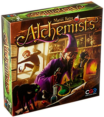 CGE Alchemists Board Game | English, 12+ Years, 2-4 Players, Strategy, Fantasy