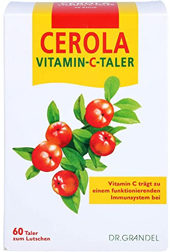 Cerola Vitamin C Taler, 60 St