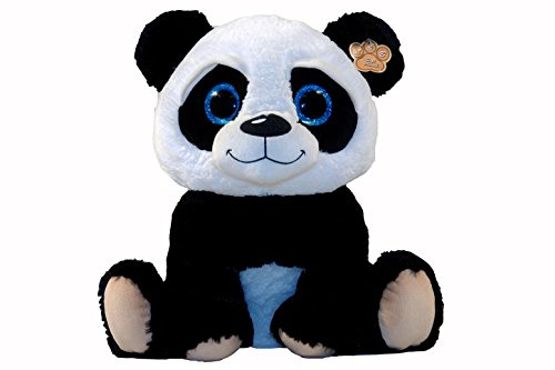 LB Panda Kuscheltier XXL mit großen Glitzeraugen - Plüschtier 50 cm