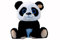 LB Panda Kuscheltier XXL mit großen Glitzeraugen - Plüschtier 50 cm
