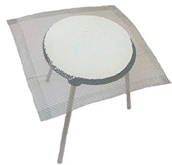 Lab Bunsen Burner Tripod Stand with Mesh Screen 6'' & 6'' Removable Legs | For Heating Soldering Lab Bunsen Burner