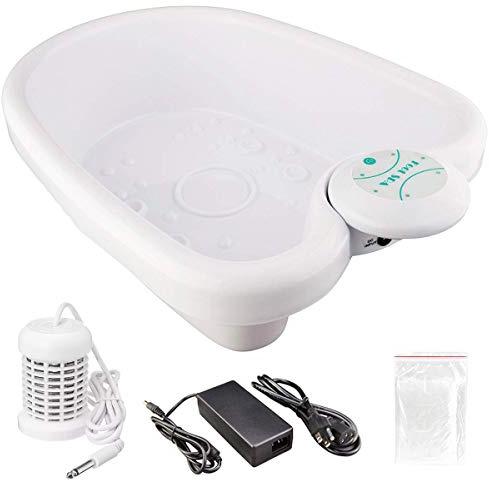 Dr.Lefran Máquina de baño de Masaje de pies con desintoxicación de Iones Negativos Todo en uno, Limpieza Celular, Home Health SPA Machine Foot SPA Tub 1 Conjunto de Cuidado de Matriz