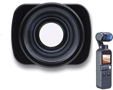 Wide Angle Lens PRO, Handheld Camera Wide Angle Lens Aluminum Alloy Optical Glass Magnetic Distortionless Camera Lens for DJI OSMO POCKET 2