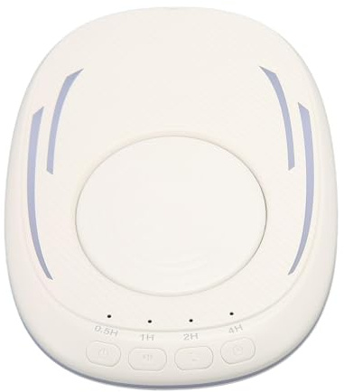 Beufee Jiggler di Spostamento del Mouse Non Rilevabile, Luce LED Portatile USB Simula Automaticamente Il Movimento del Mouse Il Dispositivo di Spostamento del Mouse Impedisce al Laptop (Bianco)