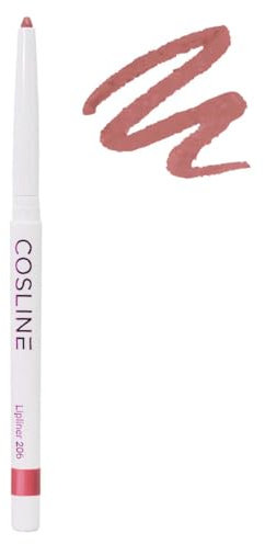 COSLINE Lipliner und Lippenkonturenstift Nr. 206 Farbe: Nature - Nude-Ton