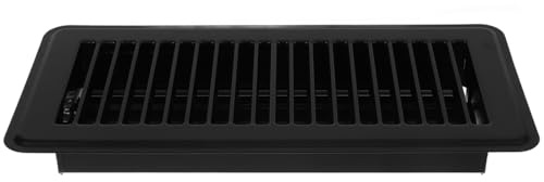 DOITOOL Rejilla De VentilacióN Para Suelo, Negra, Rejilla MetáLica | Cubre Una Abertura De Suelo Y Permite Que El Aire Circule Por Una Salida Definida Para Suelos, Sistemas De Aire Acondicionado