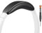 SOULWIT Replacement Headband Pad Kit for Bose QuietComfort 3 (QC3) Headphones (Do Not Fit OE1), Easy DIY Installation - Black